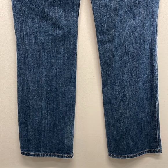 Ann Taylor Loft Straight Fit Denim Jeans 12 - Picture 6 of 16